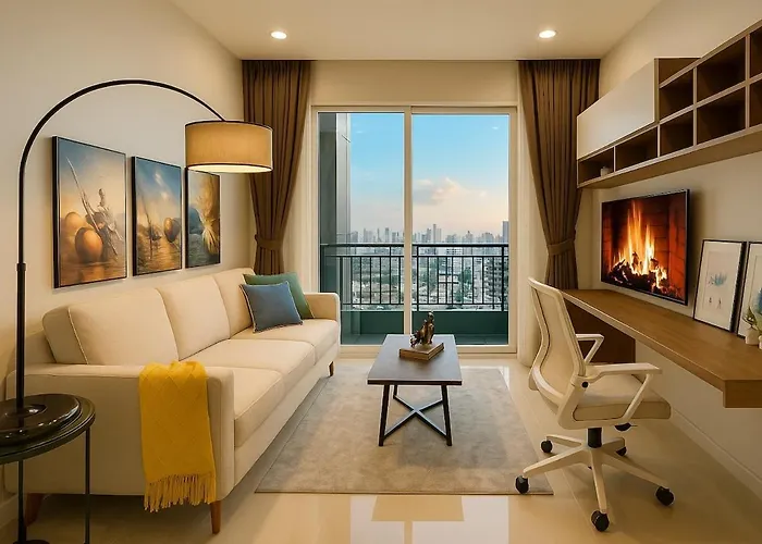 Cozy High-rise Escape In The Heart Of Bangkok! * 방콕