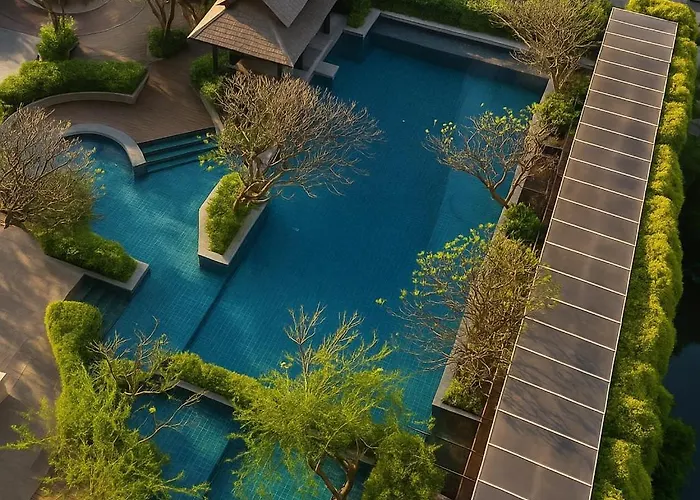 Cozy High-rise Escape In The Heart Of Bangkok! 아파트 *