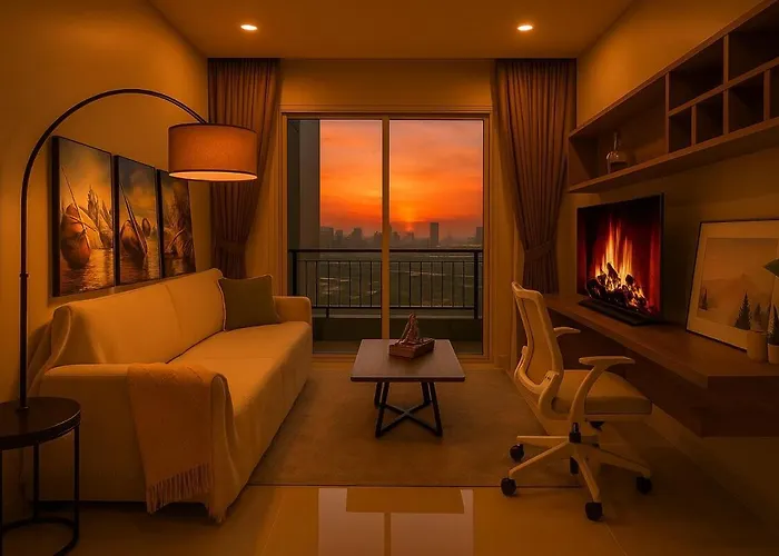 Cozy High-rise Escape In The Heart Of Bangkok! 아파트 방콕