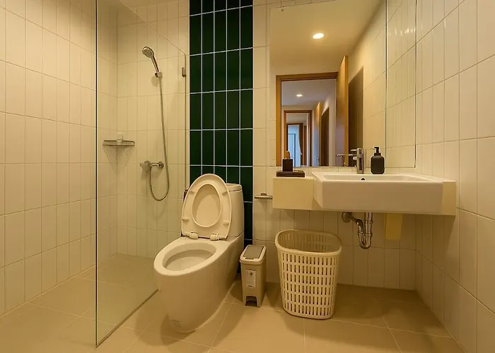 아파트 Cozy High-rise Escape In The Heart Of Bangkok! 방콕